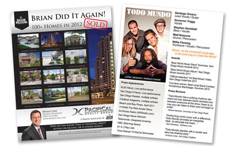 Flyers/Sales Sheets