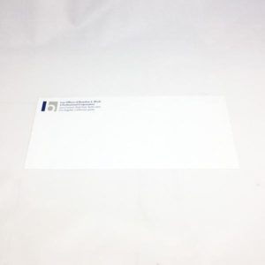 Envelopes #10<br>4.125" x 9.5"<br>70# White Wove<br>1-3 days