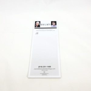 Notepads<br>3.5"x8.5"<br>70# Text<br>5-7 days