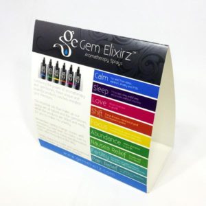 Table Tents<br>5" x 5.5"<br>14pt UV Coated Cover<br>1-7 days