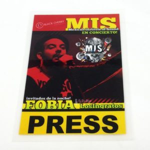 VIP Passes<br>3" x 5"<br>Laminated on 10pt Cover<br>1-3 days