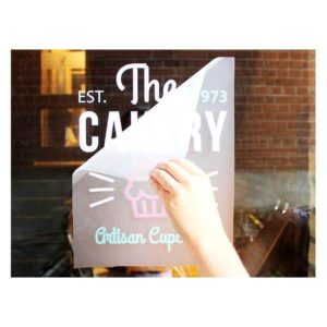 Window Signs<br>24" x 24"<br>Outdoor Vinyl<br>5-7 days