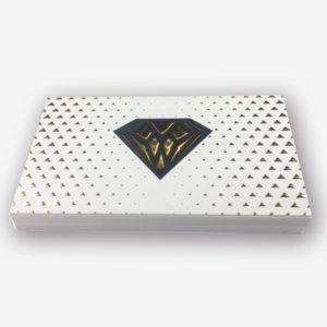 Business Cards<br>Suede Cards w/ Raised Metallic Foil<br>18pt Thickness<br>5-7 days