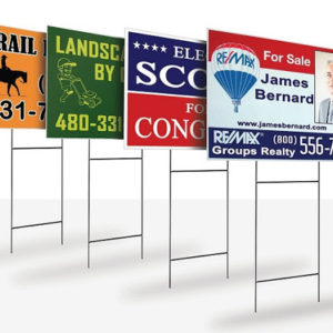 H-Stake Sign<br>10mm White Coroplast <br>Full Color<br>3-5 days